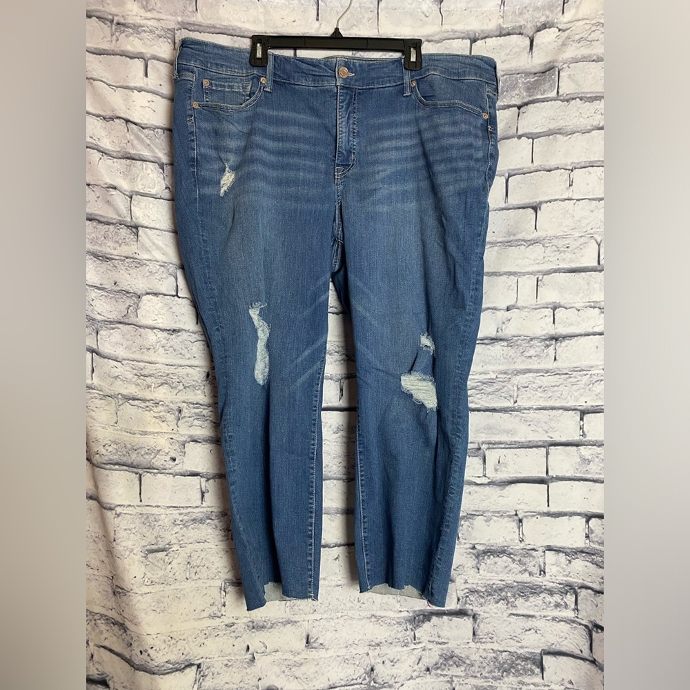 Torrid Perfect Boyfriend Ankle Premium Stretch Mid-Rise Jean Size 24 Regular - Picture 4 of 10